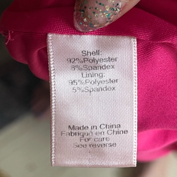 Ronny Kobo Pink Velvet Ryan Mini Party Dress Barbiecore - Picture 8 of 12